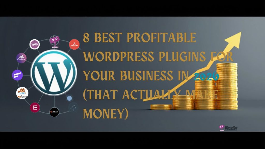 8 Best Profitable WordPress Plugins for Your Business in 2026 (That Actually Make Money)