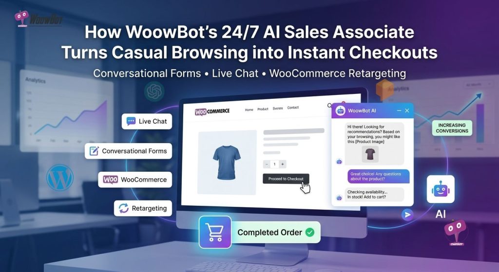 How WoowBot's 24/7 AI Sales Associate Turns Casual Browsing into Instant Checkouts