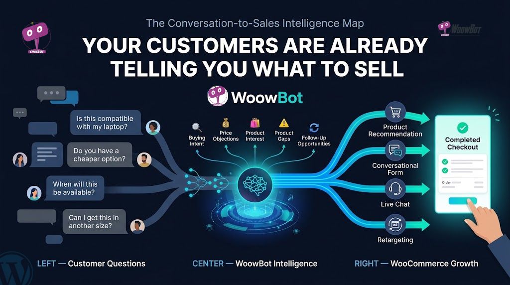 Stop Guessing What Your Customers Want: Your WooCommerce Chat Data Already Knows