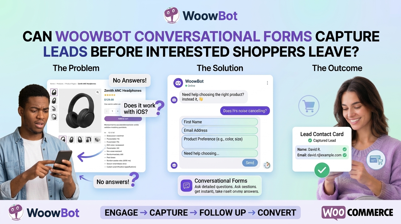 Your WooCommerce Store Is Losing Sales in Every Conversation—Can WoowBot Turn Questions Into Customers